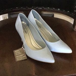 Women’s Blue Heeled Shoe Shoes